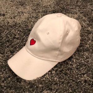 Heart baseball cap